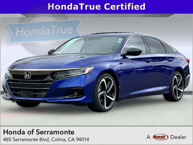 used 2022 Honda Accord car, priced at $24,486