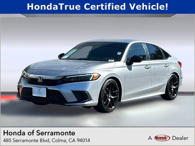 used 2022 Honda Civic car, priced at $22,987