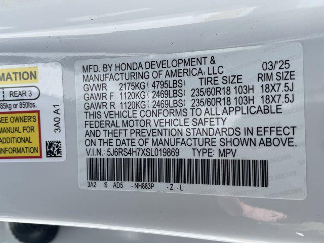 new 2025 Honda CR-V car, priced at $37,351
