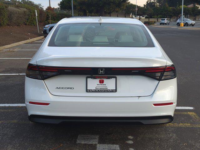 new 2025 Honda Accord car, priced at $28,842