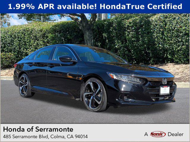 used 2022 Honda Accord car, priced at $23,988