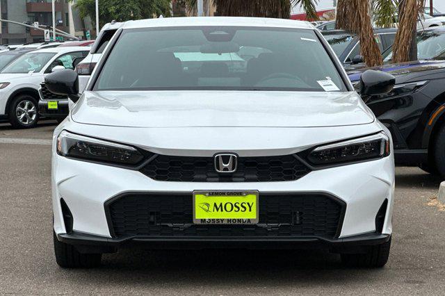 new 2025 Honda Civic car, priced at $28,051