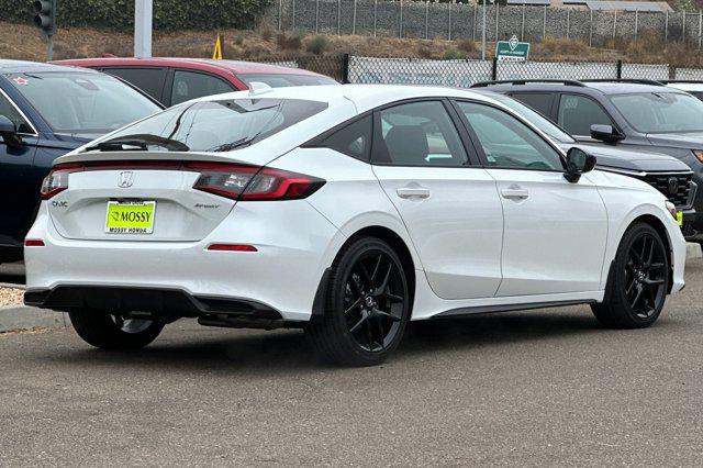 new 2025 Honda Civic car, priced at $28,051