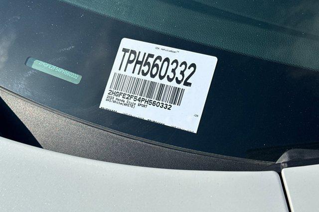 used 2023 Honda Civic car, priced at $21,999
