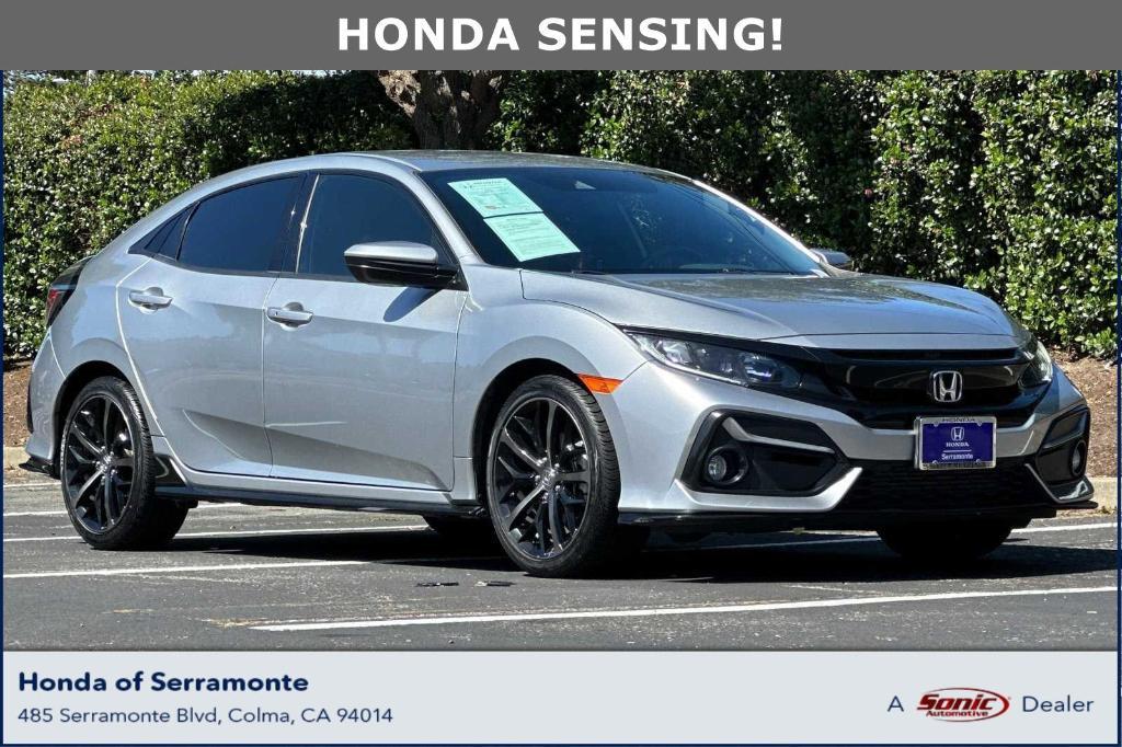 used 2021 Honda Civic car, priced at $21,886