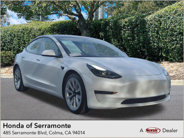 used 2021 Tesla Model 3 car, priced at $25,999