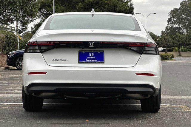 new 2024 Honda Accord car, priced at $30,461