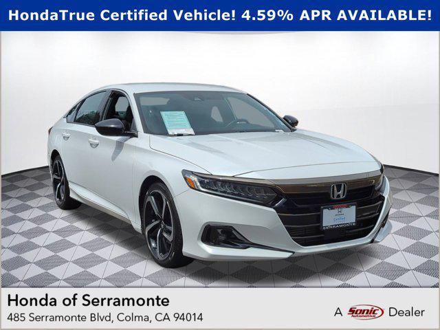 used 2022 Honda Accord car, priced at $25,787