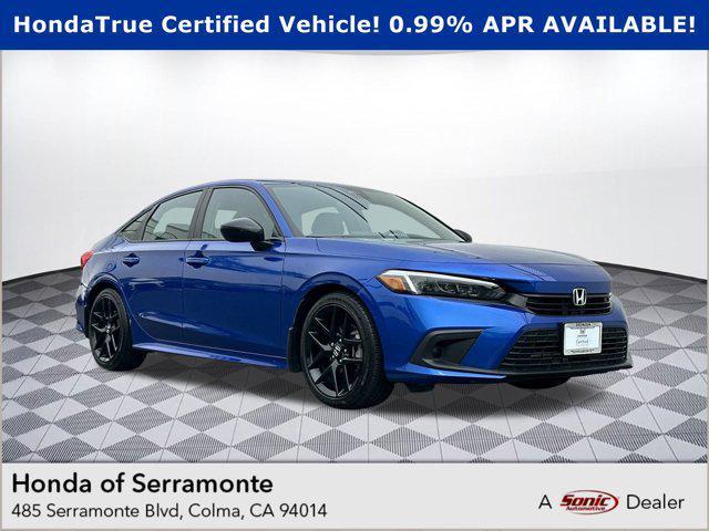 used 2024 Honda Civic car, priced at $25,499