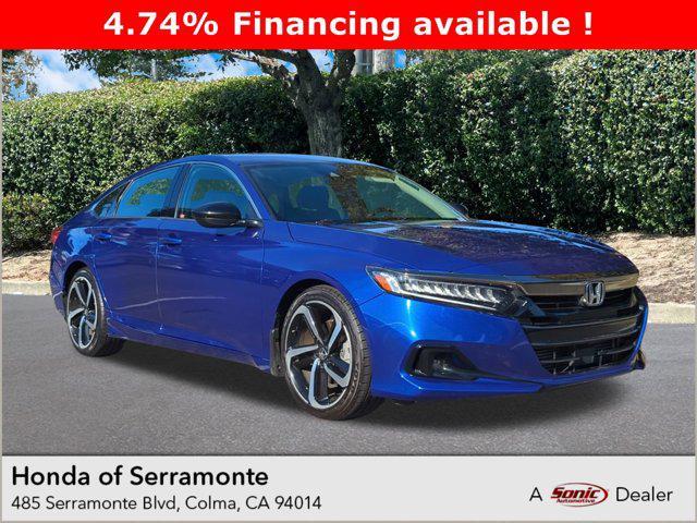 used 2021 Honda Accord car, priced at $21,596