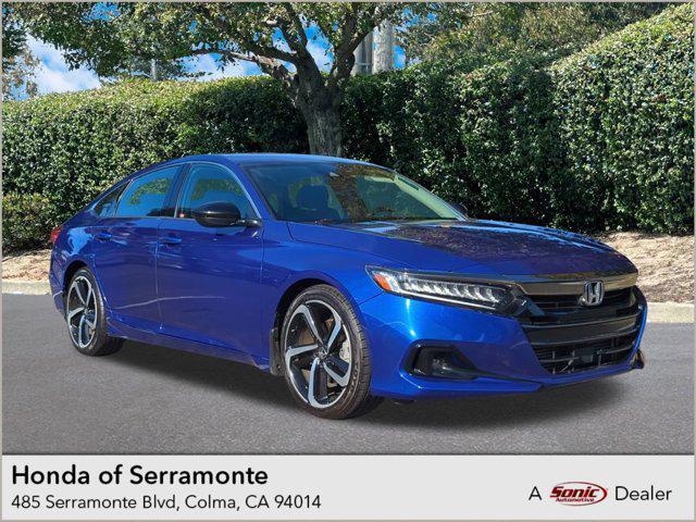 used 2021 Honda Accord car, priced at $22,488