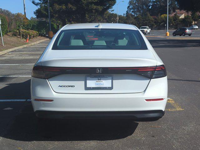 used 2024 Honda Accord car, priced at $25,488