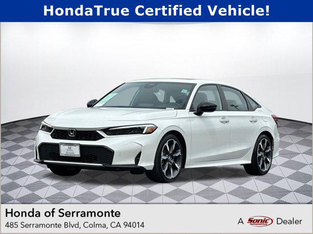 used 2025 Honda Civic Hybrid car, priced at $29,488