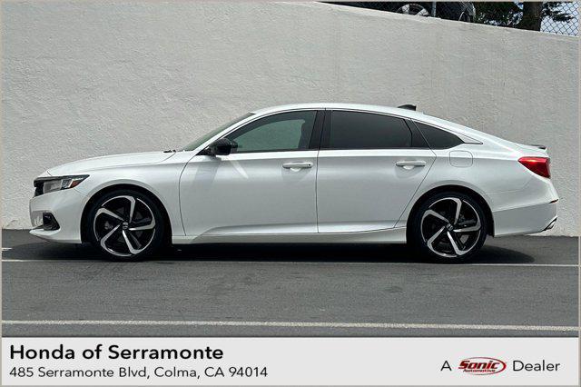 used 2022 Honda Accord car, priced at $25,098
