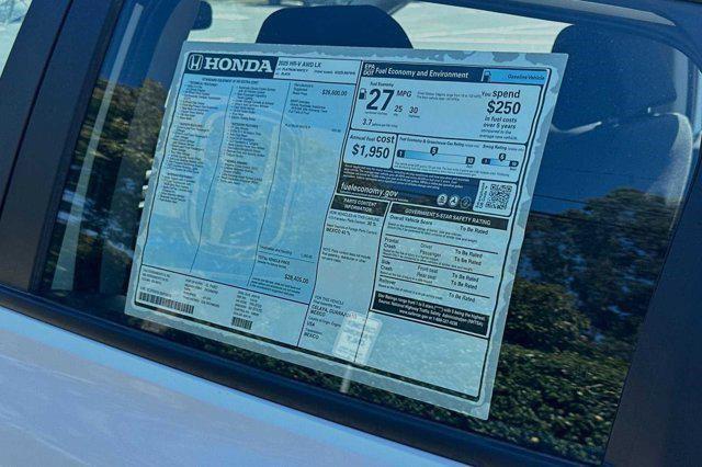 used 2025 Honda HR-V car, priced at $24,998