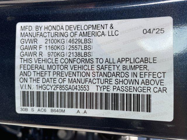 new 2025 Honda Accord Hybrid car, priced at $39,451