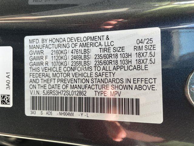 new 2025 Honda CR-V car, priced at $35,391