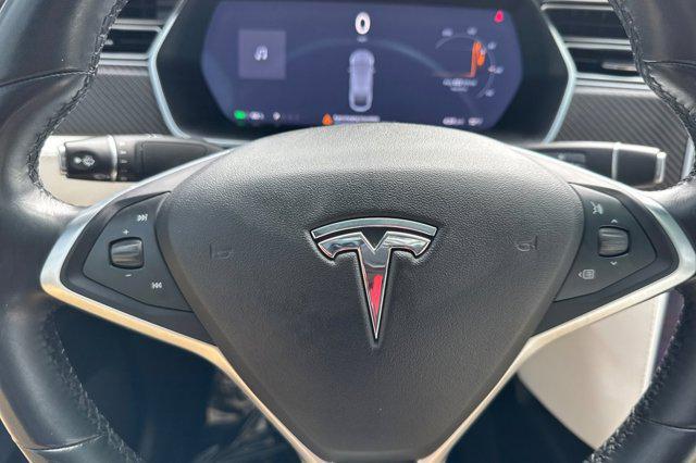 used 2017 Tesla Model X car, priced at $26,999