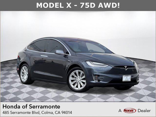 used 2017 Tesla Model X car, priced at $26,999
