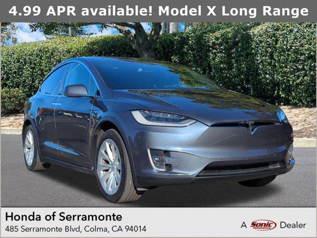 used 2020 Tesla Model X car, priced at $43,477