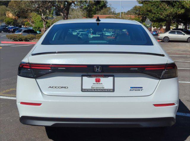 new 2025 Honda Accord Hybrid car, priced at $33,952