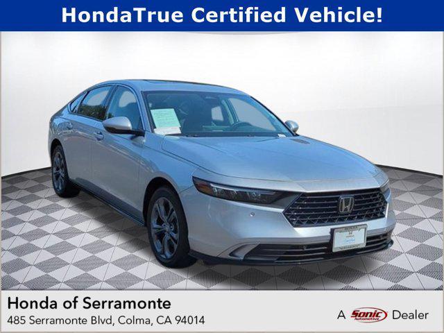 used 2024 Honda Accord Hybrid car, priced at $31,997