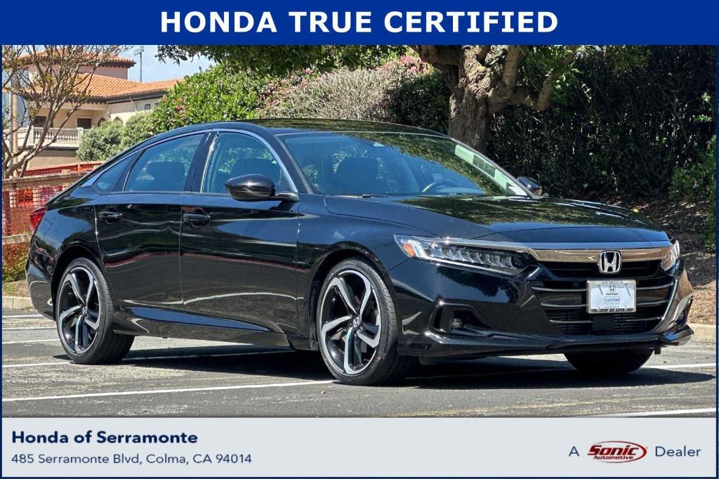 used 2021 Honda Accord car, priced at $25,988