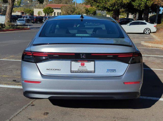 new 2025 Honda Accord Hybrid car, priced at $33,502