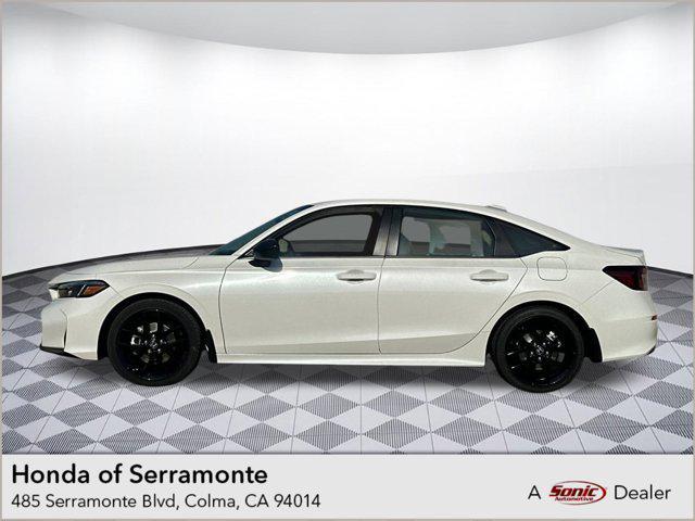 new 2025 Honda Civic Hybrid car, priced at $30,451