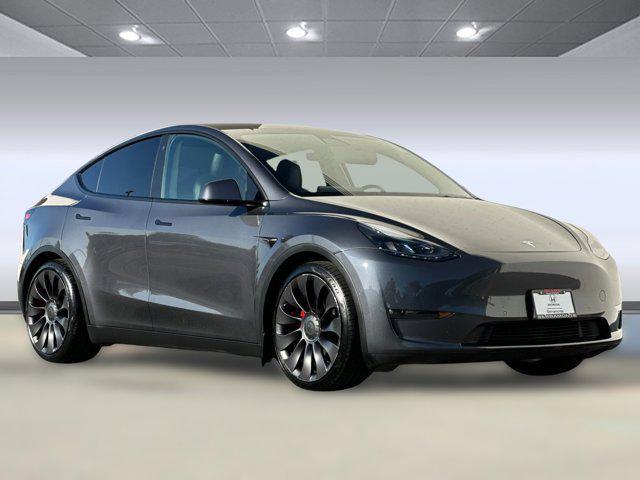 used 2021 Tesla Model Y car, priced at $27,499