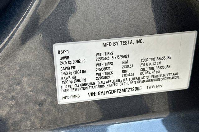 used 2021 Tesla Model Y car, priced at $27,499