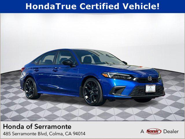 used 2024 Honda Civic car, priced at $25,999