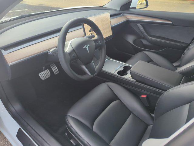 used 2023 Tesla Model 3 car, priced at $34,999