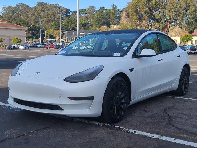 used 2023 Tesla Model 3 car, priced at $34,999