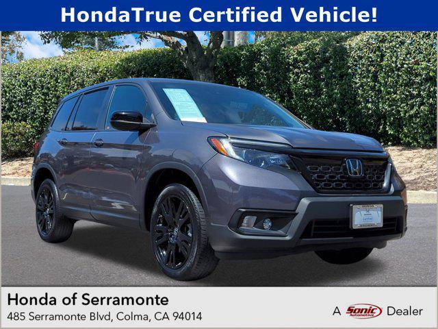 used 2021 Honda Passport car, priced at $28,788