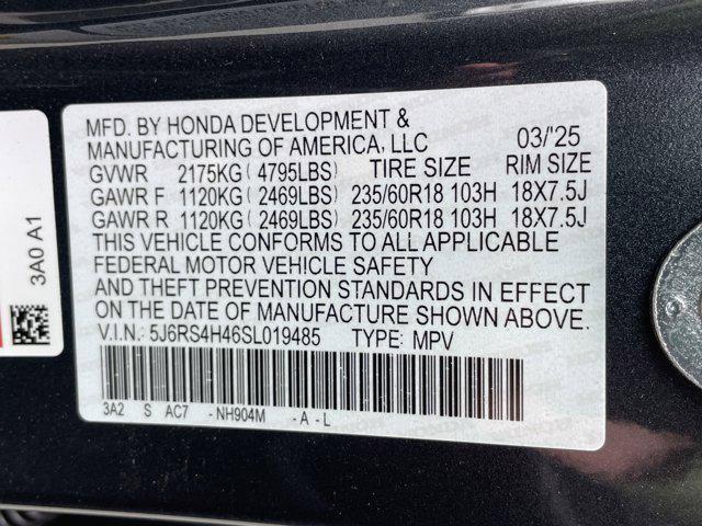 new 2025 Honda CR-V car, priced at $34,241