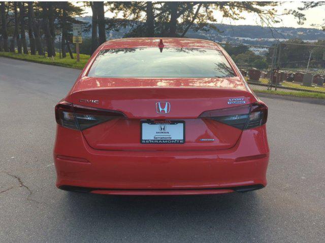new 2025 Honda Civic Hybrid car, priced at $33,100