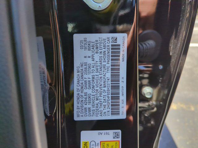 new 2025 Honda Civic Hybrid car, priced at $33,041