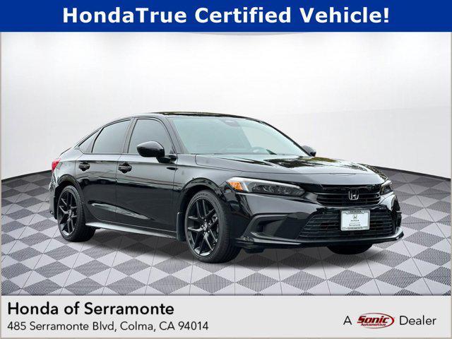 used 2023 Honda Civic car, priced at $25,499
