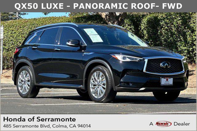 used 2023 INFINITI QX50 car, priced at $26,996