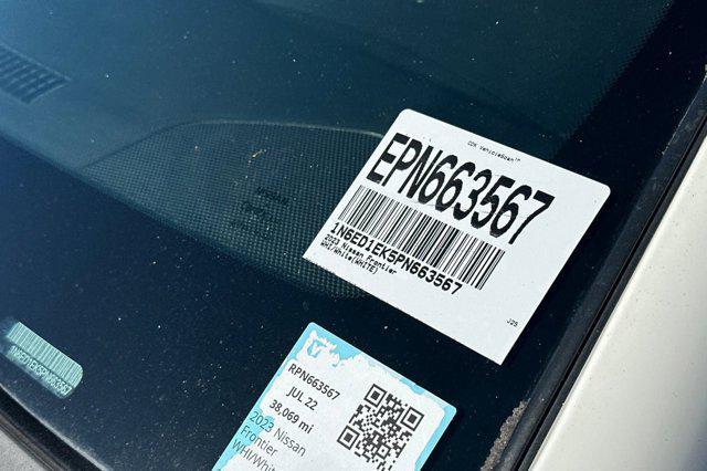 used 2023 Nissan Frontier car, priced at $26,498