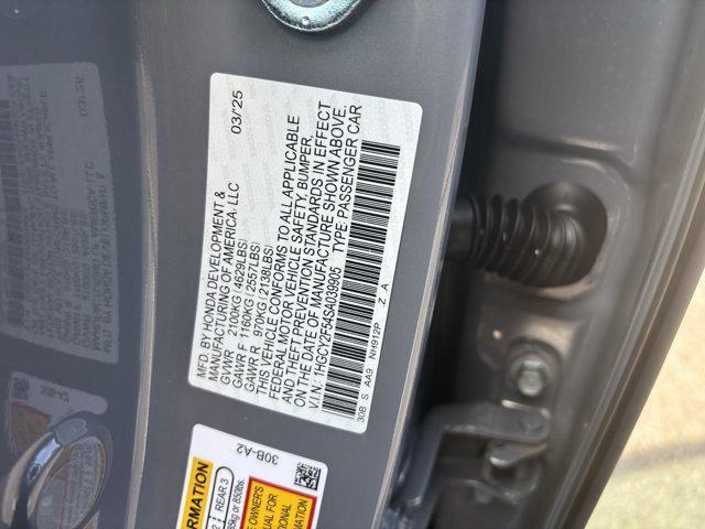 new 2025 Honda Accord Hybrid car, priced at $34,261