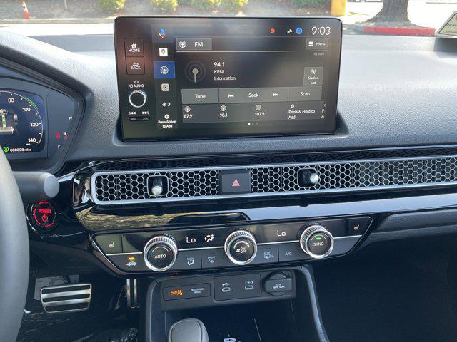 new 2025 Honda Civic Hybrid car, priced at $33,555