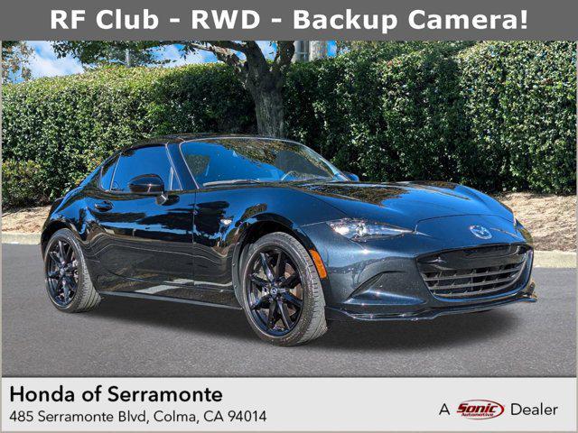 used 2021 Mazda MX-5 Miata RF car, priced at $27,999