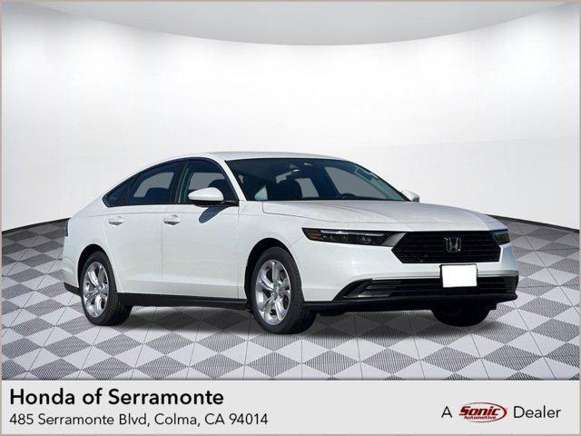 new 2025 Honda Accord car, priced at $29,151