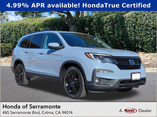 used 2022 Honda Pilot car, priced at $30,588