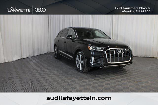 used 2021 Audi Q7 car, priced at $37,000