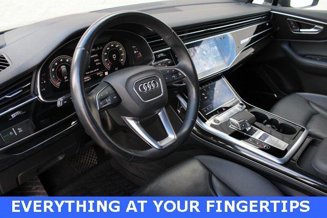 used 2021 Audi Q7 car, priced at $37,000