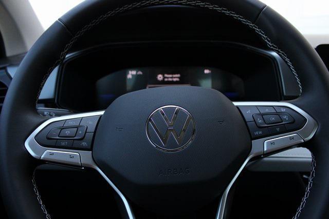 new 2025 Volkswagen Taos car, priced at $27,800