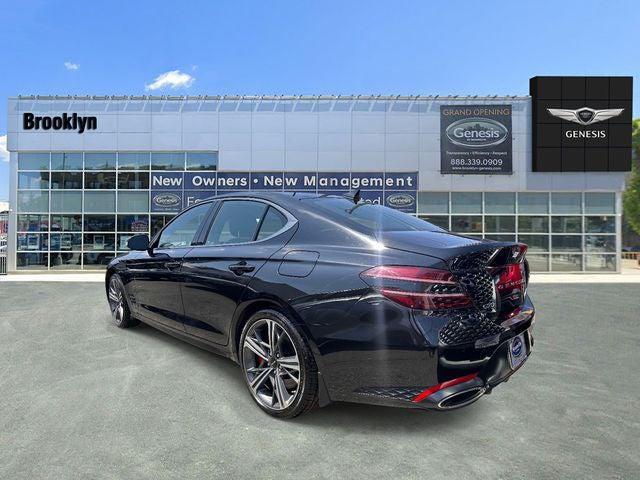 used 2024 Genesis G70 car, priced at $33,004